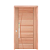 Porta Belíssima em Madeira Maciça Jequitibá Rosa Premium Montada no Batente cx 14 Fechadura Rolete e Puxador - Imagem 1