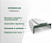 Kit Porta Pronta Cinza Grafite Laqueada Uv Batente Regulável de 14 até 19cm com Guarnições 2 Lados Fechadura e Dobradiças - Imagem 2