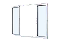 Vitro 4 Folhas Móveis sem Grade Alumínio Branco - JAP Caribe Max - Imagem 2
