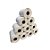 "10" Rolos de Etiqueta Adesiva Couche Branco, Diversos Tamanhos, Rolo 30 mts., p/ impressão de Código de Barras, Identificação de Produtos e Diversos Uso p/ Impressoras: Zebra, Argox Elgin e Outras que utilizam Ribbon (Fita). - Imagem 6