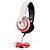 Fone de ouvido PHX NO-5899 Cores Preto, Vermelho e Branco - Imagem 3