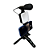 kit Gravação 5 em 1 Portátil Iluminação Microfone Suporte B-MAX BM-244 - Imagem 2