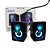 Caixa de Som 2.0 para PC  com LED Star Fusion Exbom CS-C20 - Imagem 1