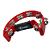Pandeirola Meia Lua ABS 16 pares Platinelas em Inox Luen 22cm - Imagem 10
