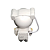 Projetor de Luz Galaxy Star Astronauta B-Max Bm-F927 - Imagem 3
