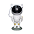 Projetor de Luz Galaxy Star Astronauta B-Max Bm-F927 - Imagem 4