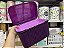 Visual Box Roxa Com Bandeja Rosa 4,5 Litros - Imagem 1