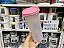 Modular Redondo 4 - 890 ml Transparente com Tampa Rosa - Imagem 1