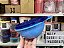 Extra Mini Criativa 600 ml Azul Escura e Tampa Azul Clara - Imagem 1