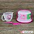 Kit 3 Peças  Hello Kitty Importado - Miniaturas Tupperware - Imagem 2