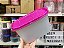 Modular Oval Dispenser 2 1,1L Transparente Tampa Rosa - Imagem 2