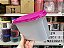 Modular Oval Dispenser 2 1,1L Transparente Tampa Rosa - Imagem 1