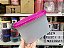 Modular Oval Dispenser 2 1,1L Transparente Tampa Rosa - Imagem 3