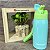 Garrafa Térmica com Canudo 550 ml Mint com Glitter - Imagem 1