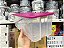 Kit 4 Peças Fridge Smart Tampa Rosa Importado - Imagem 6