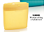 Bolsa de Silicone Ultimate P 500 ml Amarelo - Imagem 3