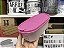 Modular Oval Dispenser 1 - 500 ml Transparente e Rosa - Imagem 1