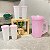 Kit 5 Peças Servir Rosa - Jarra + Copos - Imagem 1