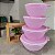 Kit 4 Peças Tigela Maravilhosa Rosa Bebê - Imagem 1