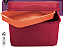 Visual Box Com Bandeja 4,5 Litros Vermelho e Laranja - Imagem 1