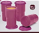 Kit 4 unid Copo Colors com Tampa 350 ml Rabanete - Imagem 2
