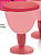 Taça Murano 330 ml Rosa - Imagem 1