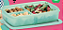 Basic Line com Divisórias 1 L Aquamarine - Imagem 1
