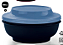 Tigela Redonda Actualité 650ml Azul Escuro e Claro - Imagem 1
