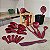 Kit 10 Peças Utensílios Ideal Marsala - Imagem 1