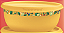 Tigela Toque Mágico 550 ml Tropical Amarelo - Imagem 2