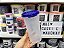 Modular Redondo 3 650 ml Transparente com tampa Azul - Imagem 1