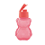 Eco Tupper Kids 350 ml Urso Rosa - Imagem 1