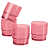 Kit 4 Unid. Copo Premier 295 ml Rosa Quartzo - Imagem 1