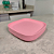 Kit 4 un. Prato Post Me Rosa Claro - Imagem 1
