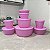 Kit 8 Peças Classic e Visual Rosa - Imagem 1