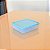 Refri Box Quadrado 400 ml Azul - Imagem 1