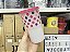 Copo Colors Poa Tampa Rosa 350 ml - Imagem 1