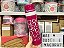 Garrafa Térmica 500ml  Coração Rosa e Branco - Imagem 1