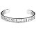 New! Bracelete Believe Rodio - Imagem 1