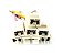 ETE 5459 Chicote 7 Vias Comutador Ignicao Fiat 1984 a 2003 ETE5459 - Imagem 1
