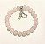 Pulseira Pedra do Amor (quartzo rosa) - Imagem 1