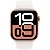 Apple Watch S10 caixa de alumínio em Rose Gold e pulseira na cor Light Blush 42 mm - Imagem 1