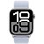 Apple Watch S10 caixa de alumínio prata com pulseira esportiva loop azul nuvem 42 mm - Imagem 2