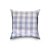 Capa de Almofada de Cetim Antifrizz Premium Super Comfy Xadrez Lilás - Super Cacheada - Imagem 1