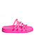 Chinelo Way Petite Jolie PJ7065 Sweet Pink Translúcido - Imagem 1