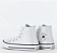 Chuck Taylor All Star Juvenil Converse Cano Alto Prism Glitter Azul Luar - Imagem 4