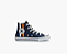 Chuck Taylor All Star Juvenil Converse Cano Alto Side Zip Home Team - Imagem 4