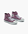 Chuck Taylor All Star Juvenil Converse Cano Alto Shinefetti Roxo SEM TROCA - Imagem 4