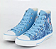 Chuck Taylor All Star Converse Cano Alto Stitch Azul - Imagem 1