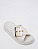 Chinelo Feat Petite Jolie PJ7482 White - Imagem 2